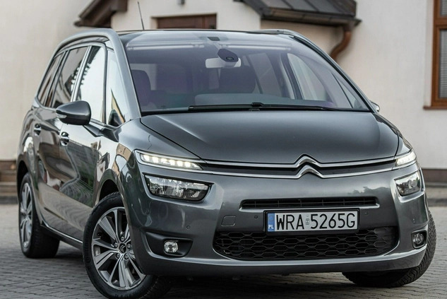Citroen C4 Grand Picasso cena 45700 przebieg: 211400, rok produkcji 2015 z Lidzbark małe 379